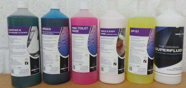 caravan cleaning products